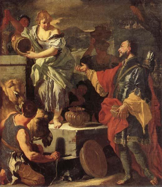 Francesco Solimena Rebecca at the Well china oil painting image